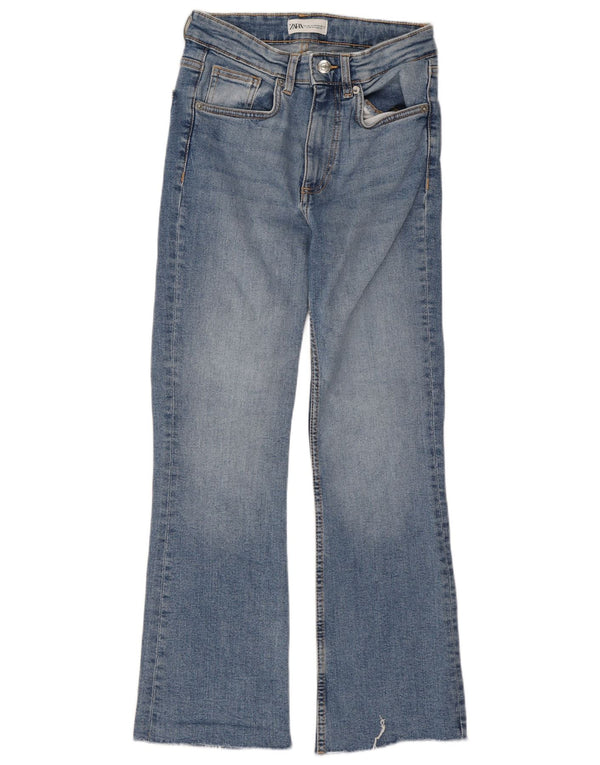 Zara Womens Bootcut Jeans EU 36 XS W26 L26 Blue