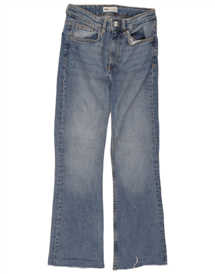 Damskie jeansy Bootcut Zara EU 36 XS W26 L26 Niebieskie