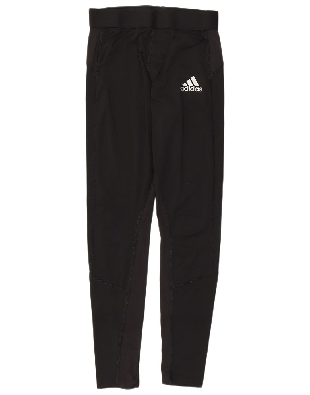 Damskie legginsy Adidas Primegreen UK 14, duże, czarne, poliestrowe