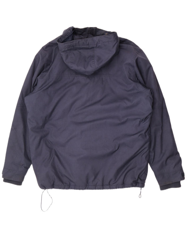 Męska kurtka wiatrówka z kapturem Columbia UK 42 XL Granatowy poliester