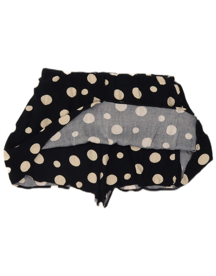 Damskie szorty Zara Casual, duże W32, czarne kropki, wiskoza
