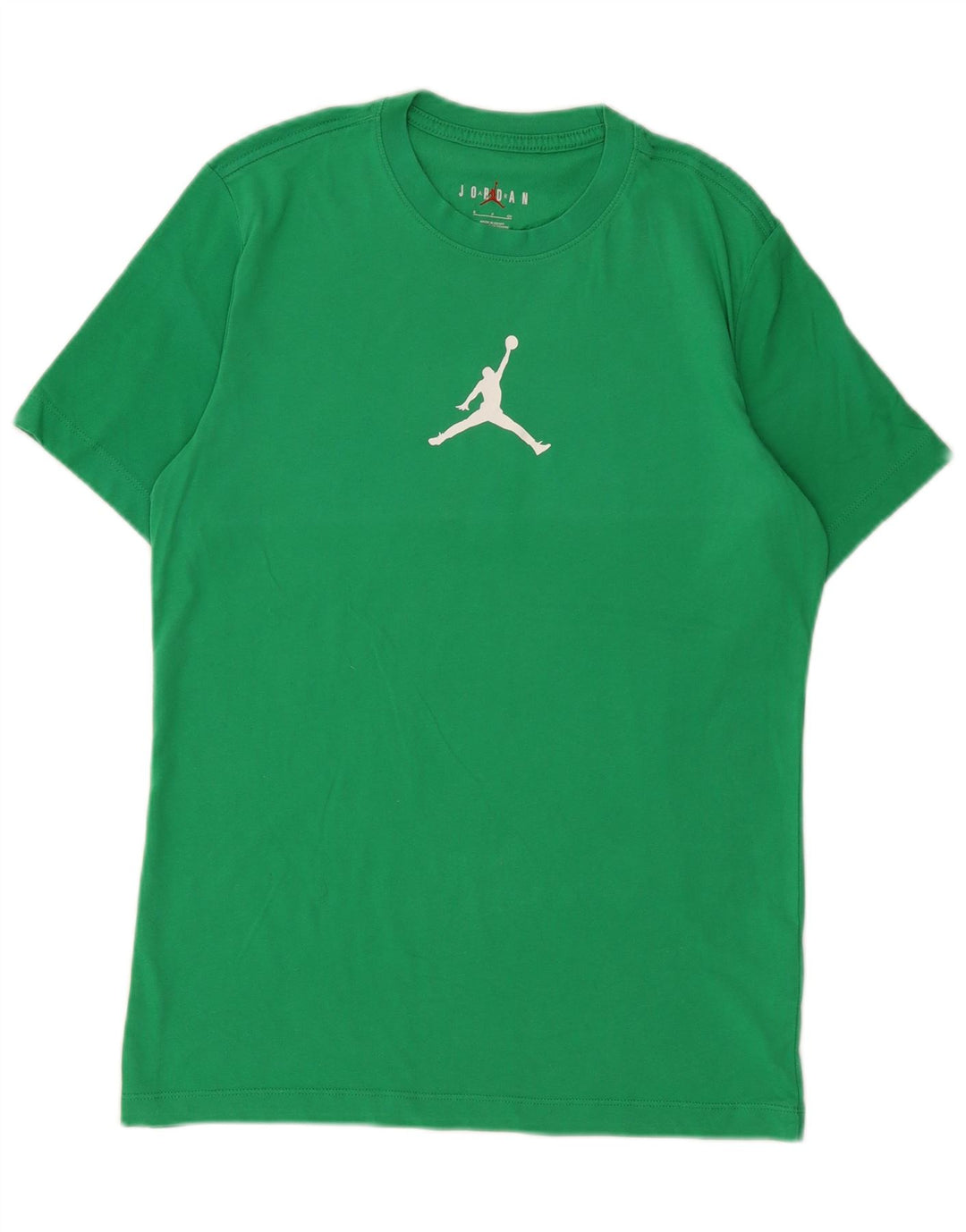 Męski T-shirt z grafiką Jordan, mały, zielony, bawełniany