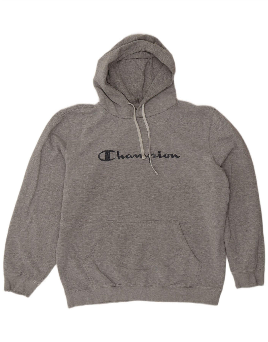 Męski sweter z kapturem Champion Graphic 2XL w kolorze szarym