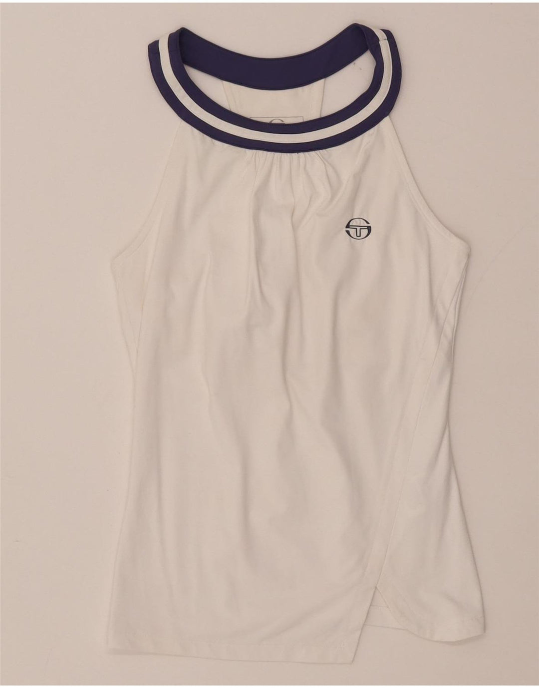 Damska kamizelka Sergio Tacchini UK 4 XS, biały nylon