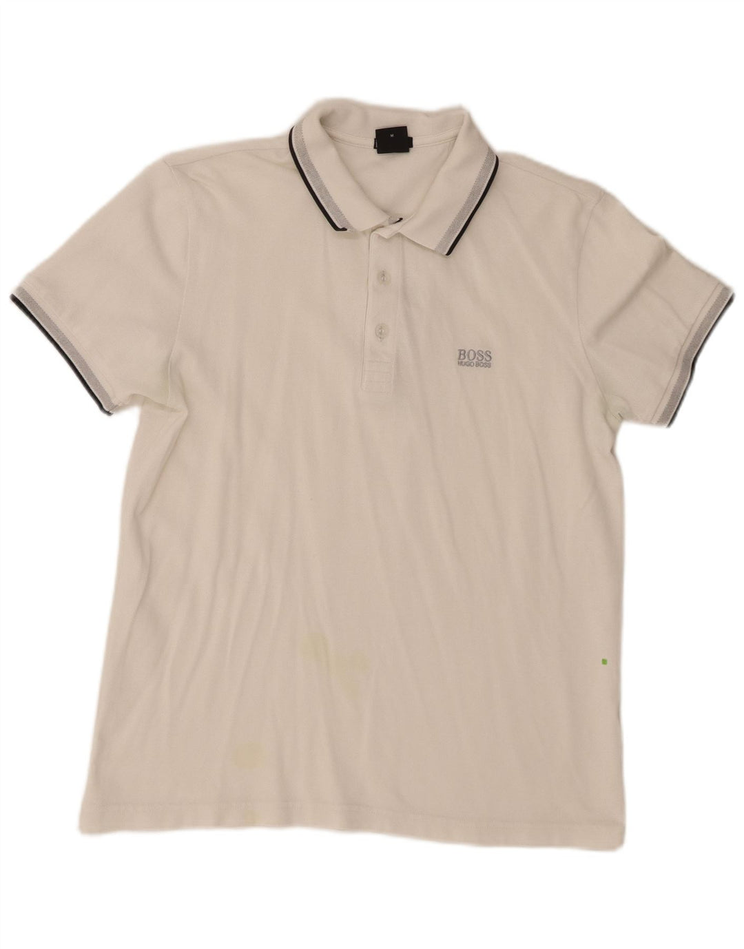 Męska koszulka polo Hugo Boss, średnia biel