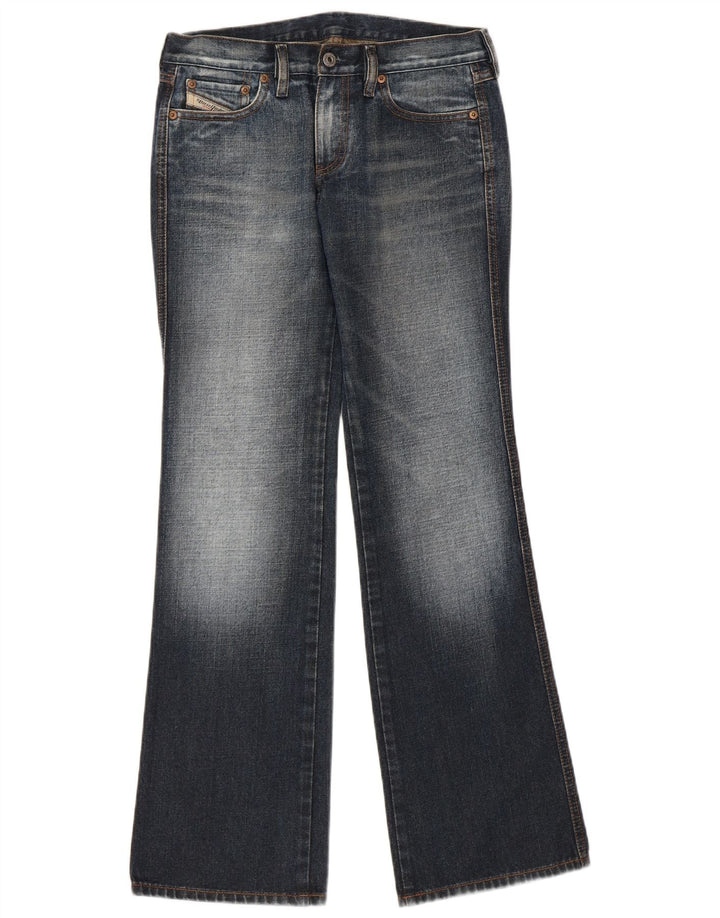 DIESEL Damskie jeansy Bootcut W28 L31 Granatowe, bawełniane