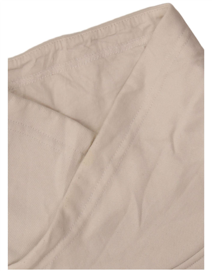 Damska bluza Puma Graphic Jumper UK 14 Średnia biała bawełna