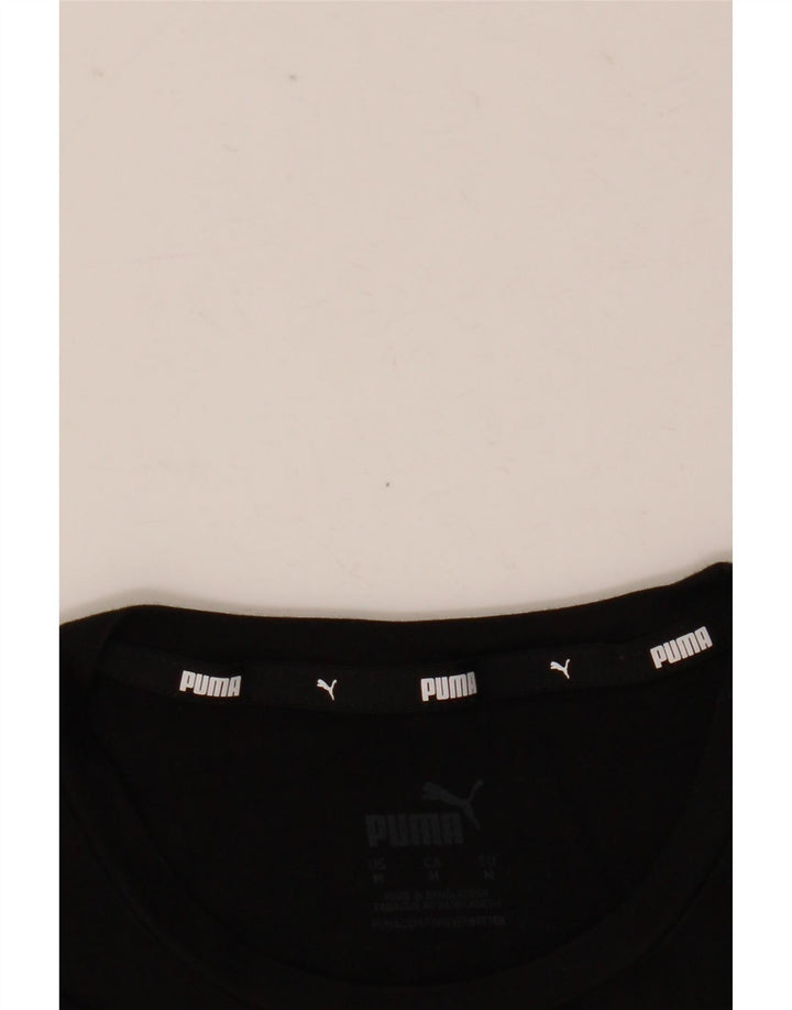 Damska koszulka z grafiką Puma Top UK 14 Średnia czarna
