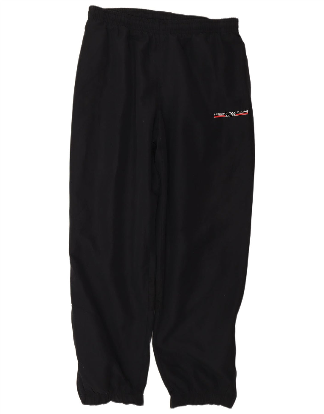 SERGIO TACCHINI Męskie spodnie dresowe duże W34 L31 Czarny poliester