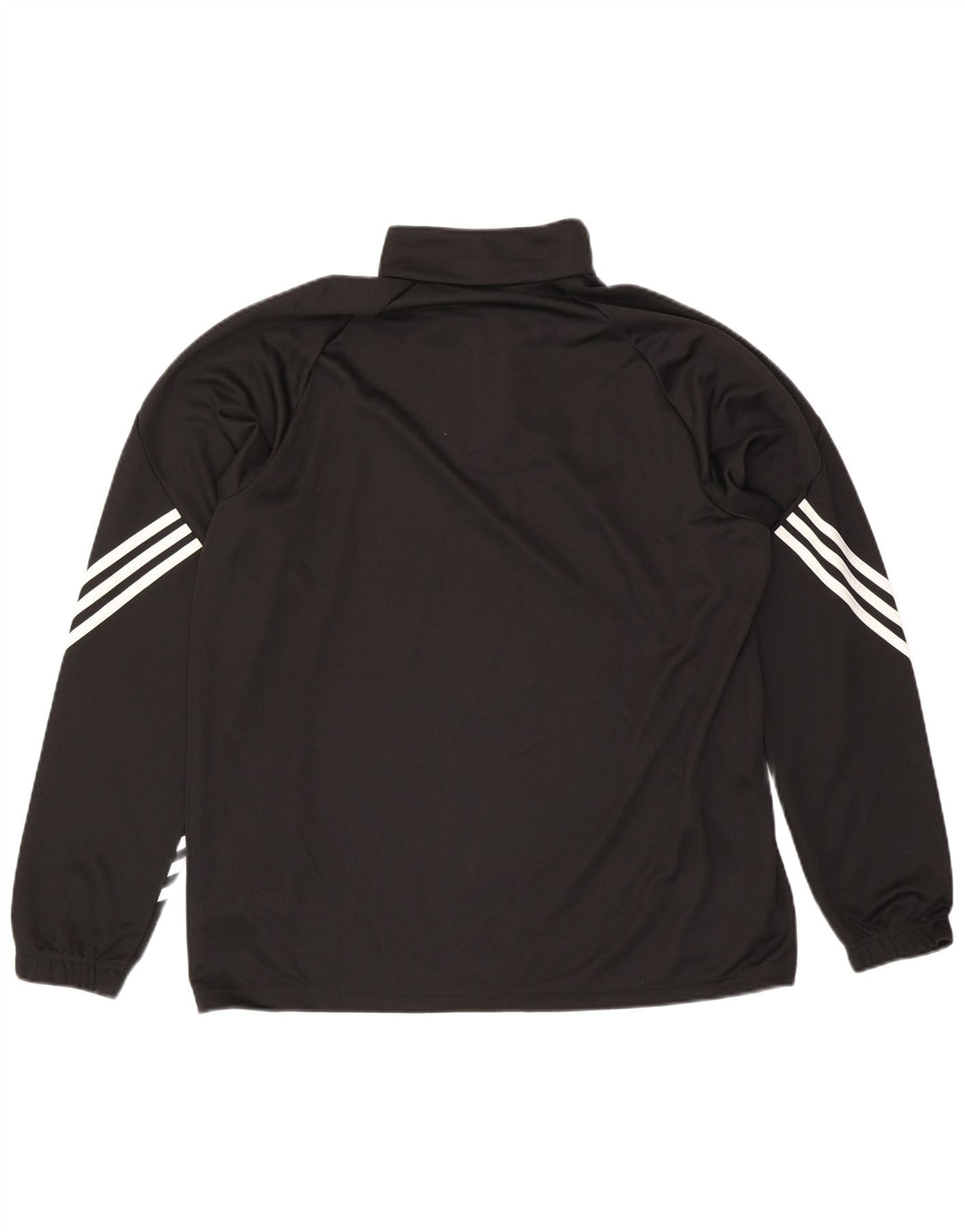 Adidas Męski dres Climalite Zip Neck Pullover Top XL Czarny poliester