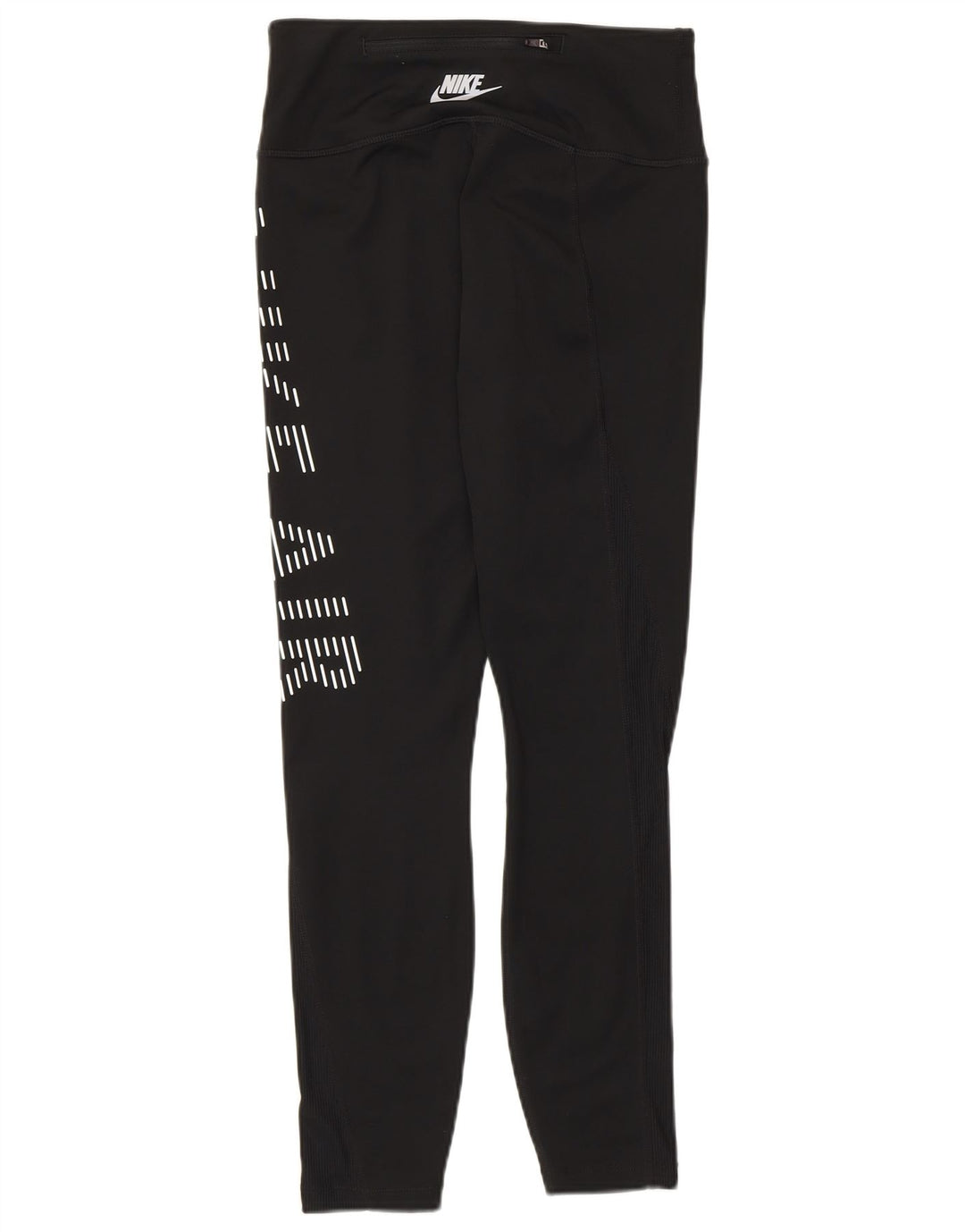 Damskie legginsy Nike Dri Fit Graphic UK 8, małe czarne