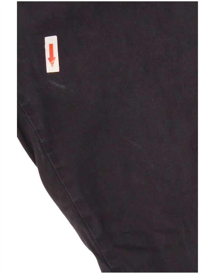 Spodnie damskie Marks & Spencer Straight Chino W38 L28 Granatowe