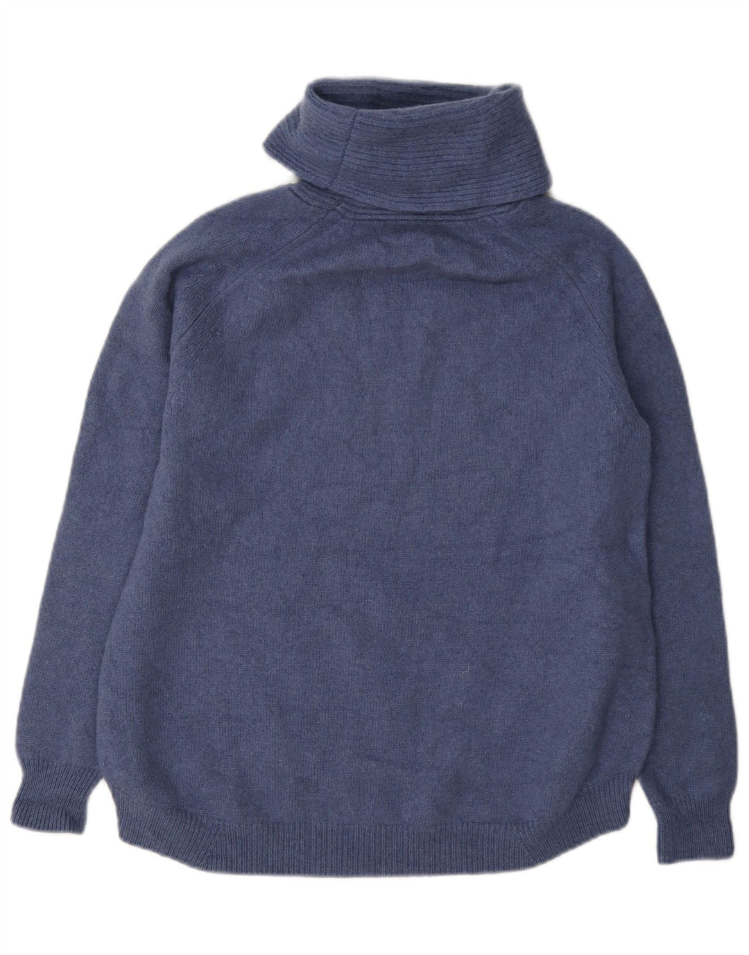 Sweter damski Massimo Dutti z wywijanym dekoltem UK 10, mały niebieski