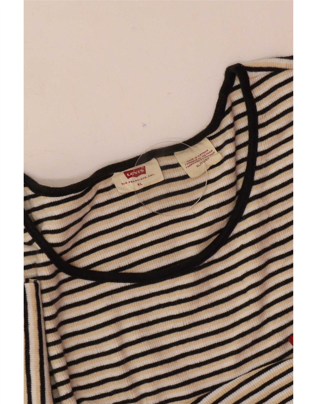 Damska koszulka Levi's Top UK 18 XL w wielokolorowe paski