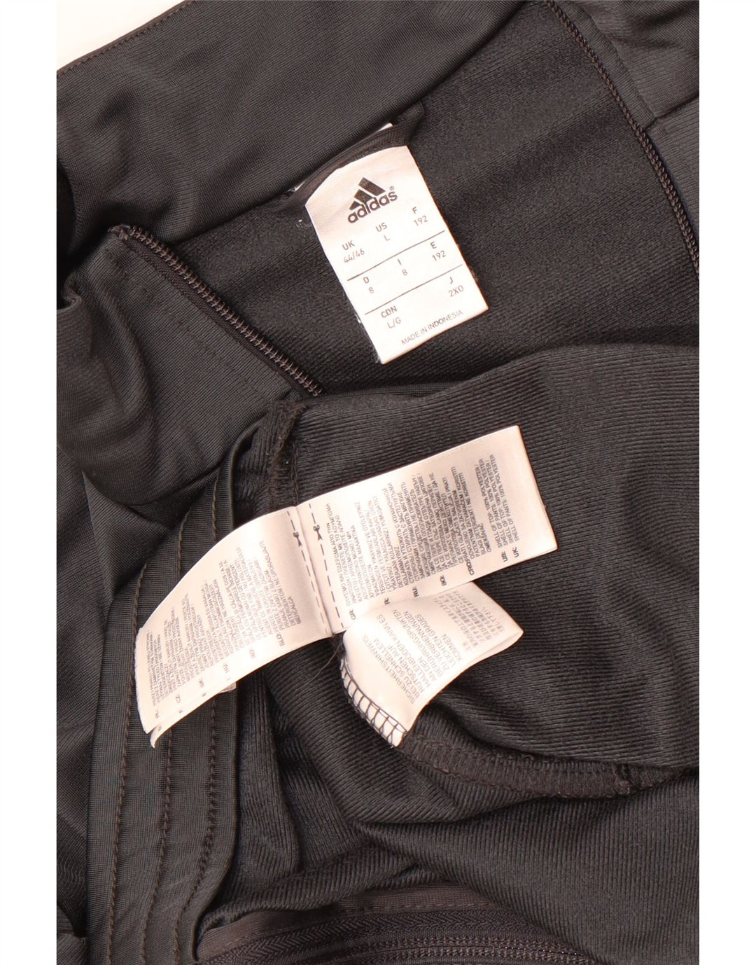 Męska kurtka dresowa Adidas UK 44/46, duża, szara, poliester