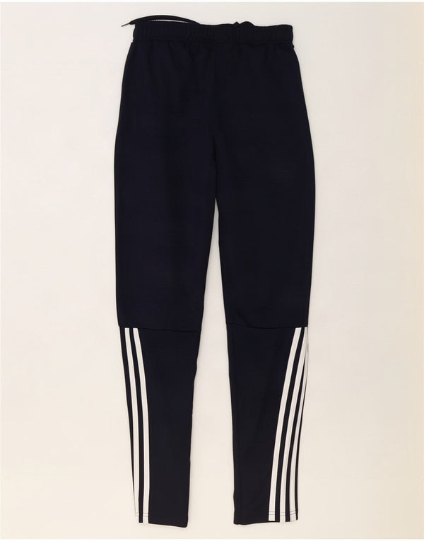 Męskie spodnie dresowe Adidas Aeroready, małe, granatowe, z poliestru