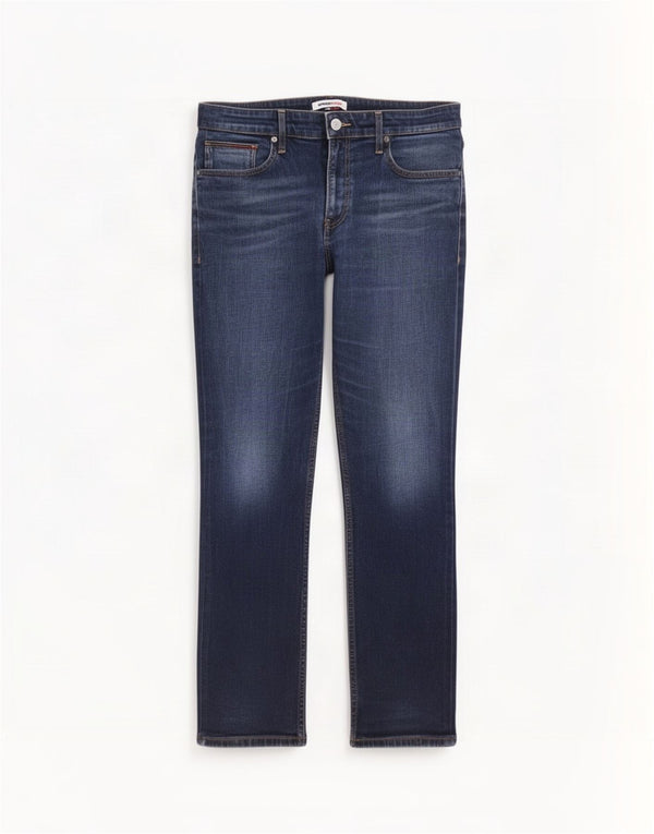 Męskie jeansy slim fit Tommy Hilfiger W36 L31 Niebieskie bawełniane