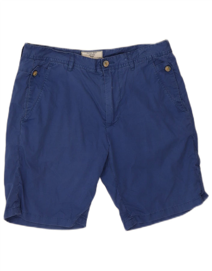 Męskie spodenki Chino Zara EU 38 Small W30 Niebieskie