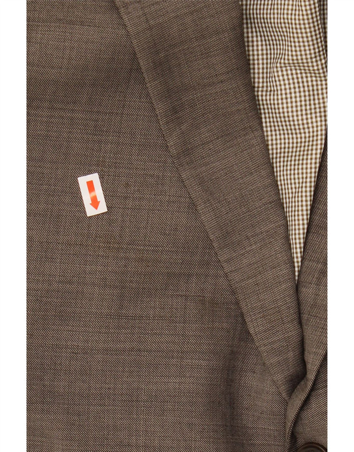 Męska marynarka zapinana na 2 guziki TOMMY HILFIGER UK 46 3XL Szara wełna