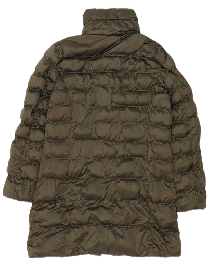 Damski ocieplany płaszcz Massimo Dutti UK 18 XL, poliester khaki