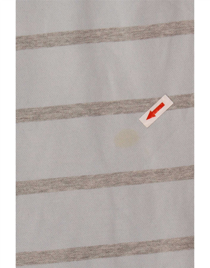 Damska bluza oversize Ralph Lauren UK 12 w średnie niebieskie paski