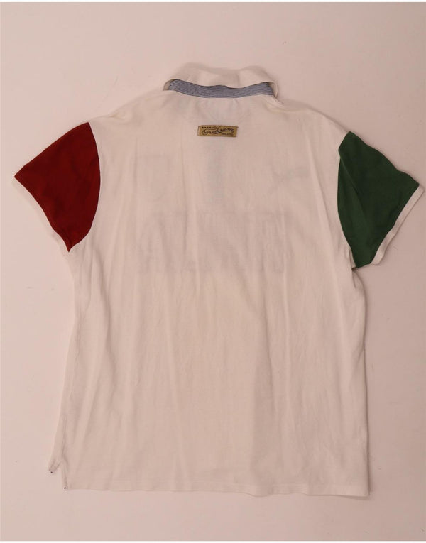 Męska koszulka polo Puma Italia Graphic XL w kolorze białym