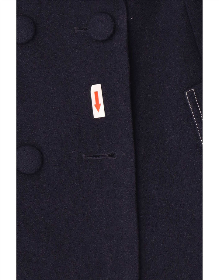 Sisley Damska marynarka dwurzędowa IT 46 Large Navy Blue