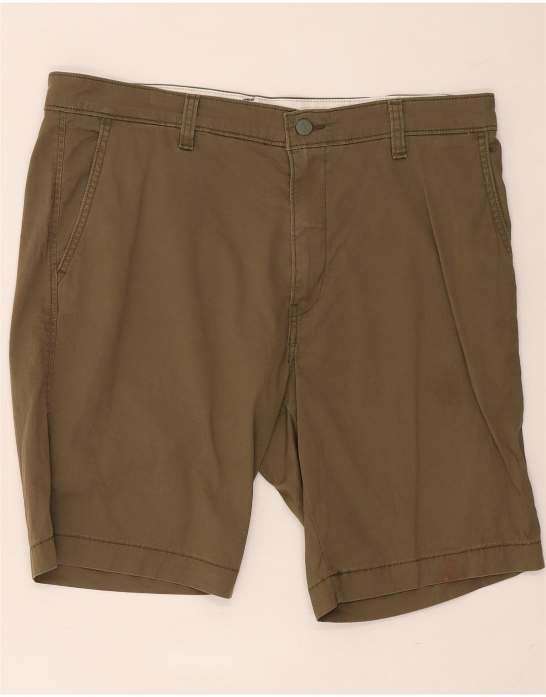 Męskie spodenki chino Levi's W36, duże, bawełniane w kolorze khaki