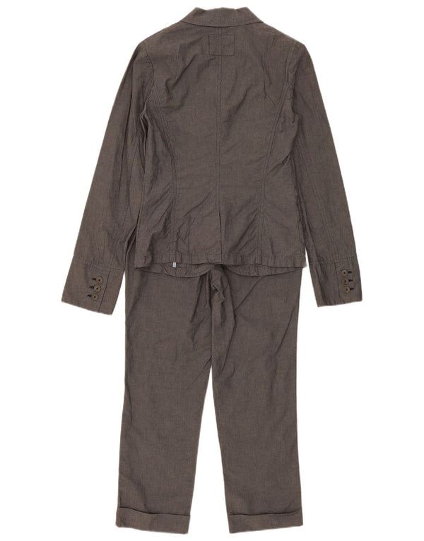 Dwuczęściowy garnitur damski Sisley IT 40 Small W28 L23 Szara bawełna
