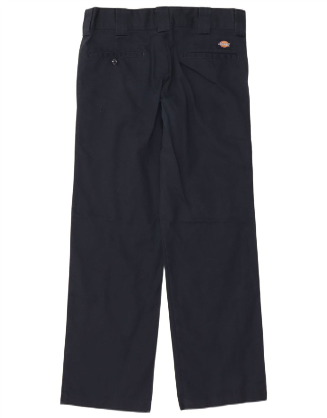 DICKIES Mens Slim Straight Chino Trousers W29 L30 Navy Blue Polyester