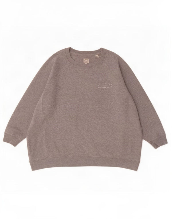 Damska bluza dresowa Jack Wills UK 10, mała, szara bawełna