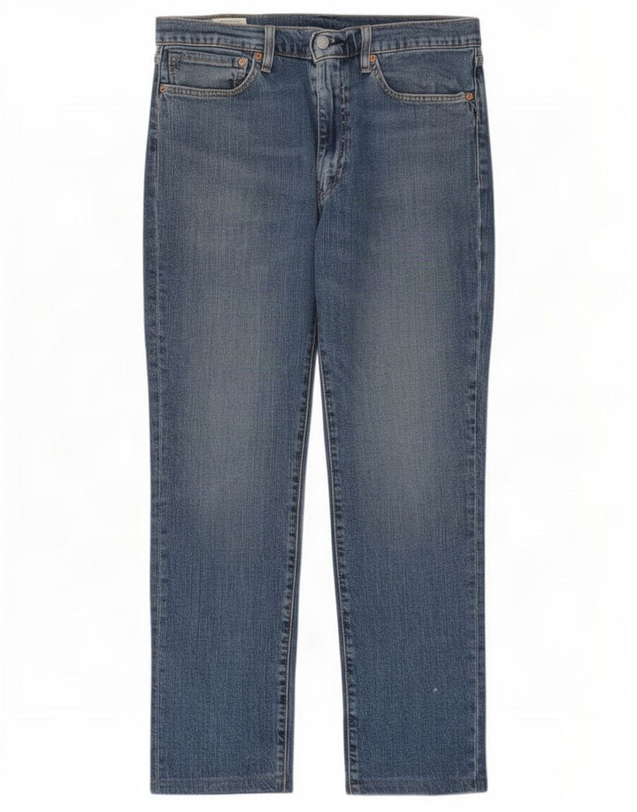 Męskie jeansy Levi's 511 Slim W34 L30 Niebieska bawełna