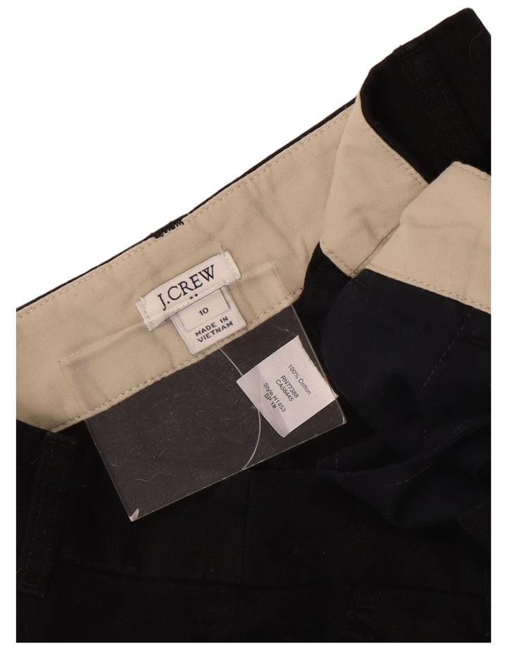 Damskie spodenki Chino J. CREW US 10 Large W34, czarne, bawełniane