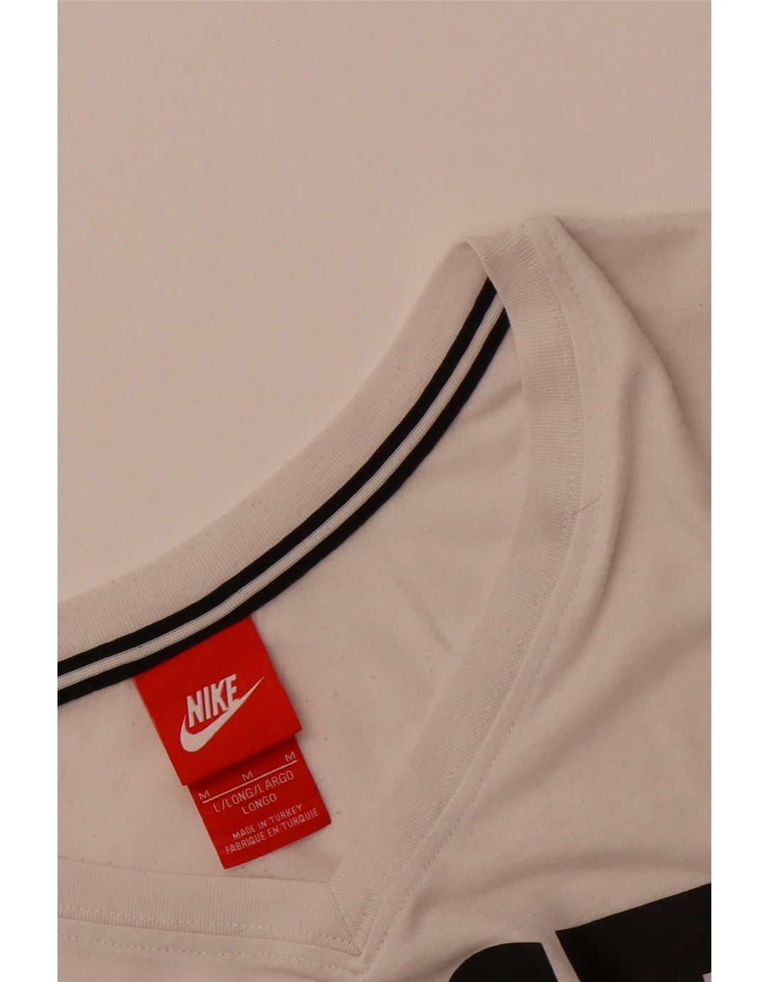 Damska koszulka z grafiką Nike Top UK 14 Medium Off White