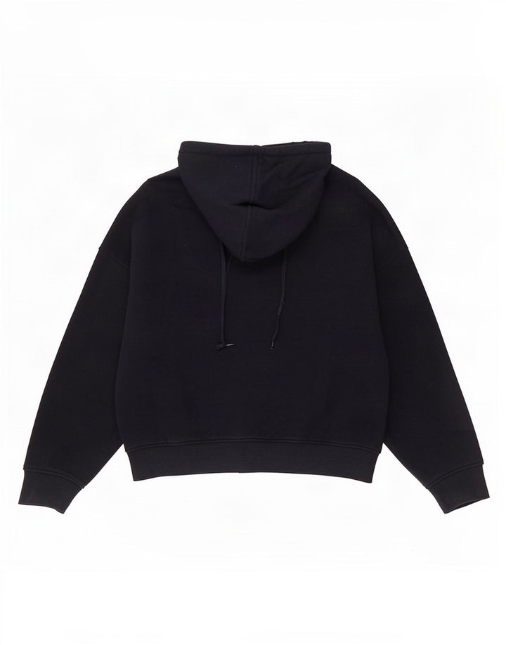 Marks & Spencer Damski sweter oversize z kapturem UK 14, średni granatowy