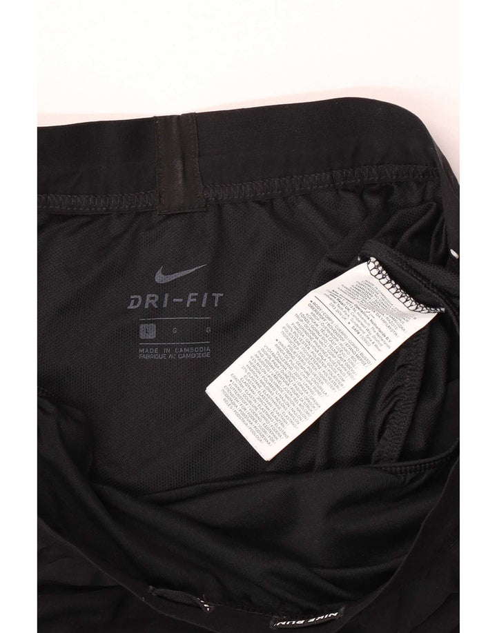 Damskie spodenki sportowe Nike Dri Fit, duże, czarne, poliestrowe