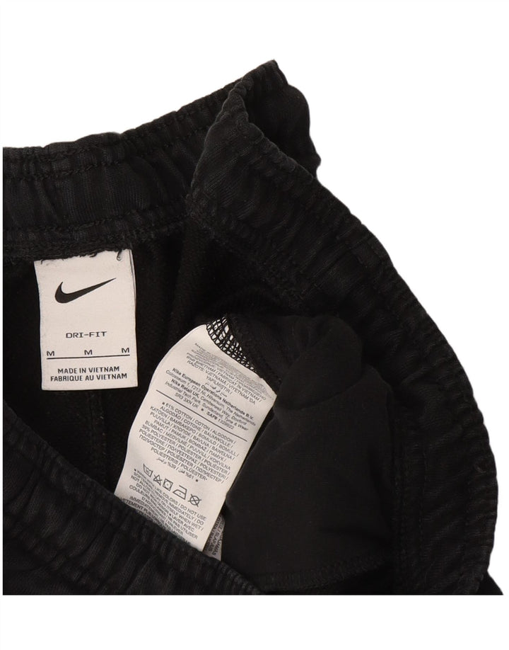 Męskie spodnie dresowe Nike Dri Fit Joggers, średnia czarna bawełna