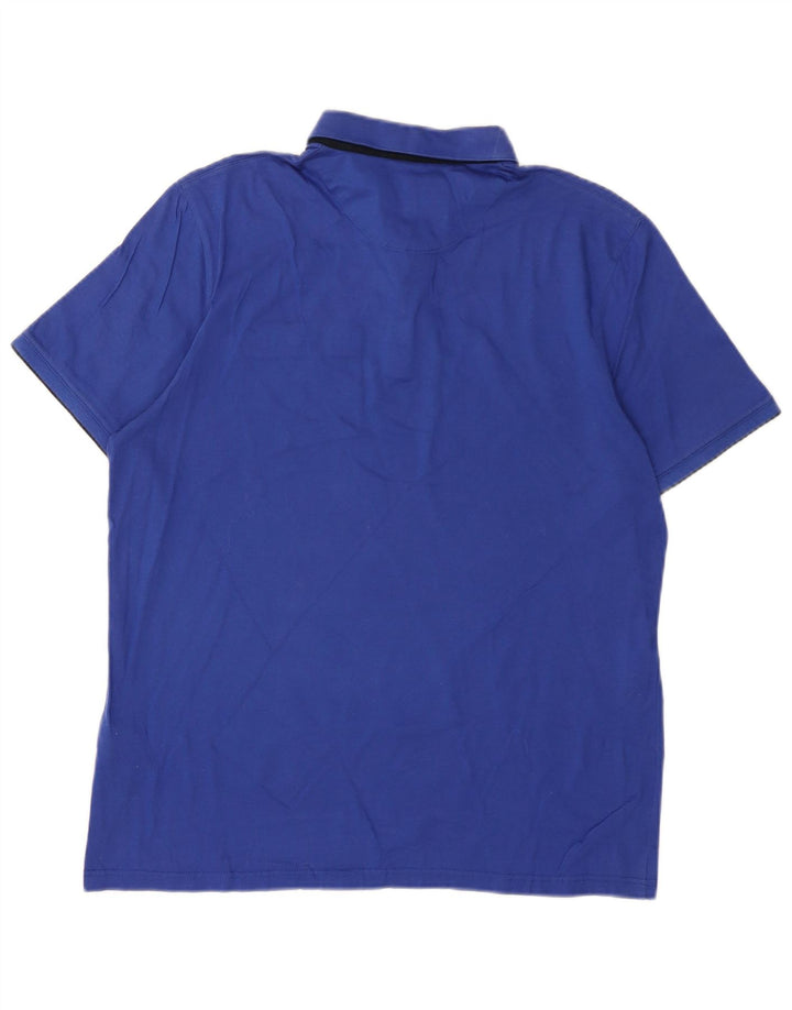 Męska koszulka polo TED BAKER, rozmiar 5 XL, niebieska, bawełniana