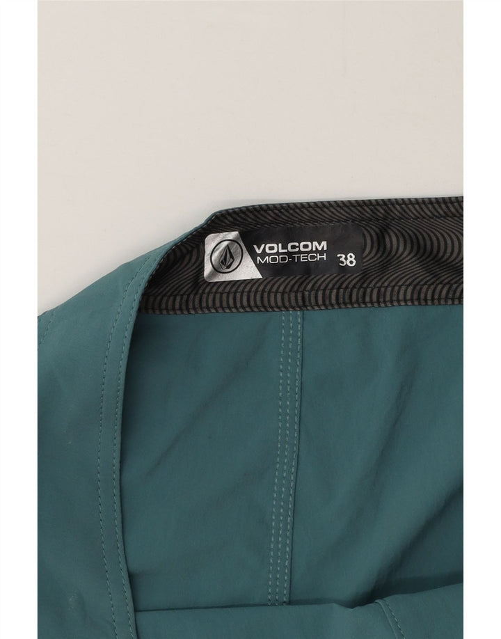 Męskie spodenki kąpielowe Volcom XL w zielone paski