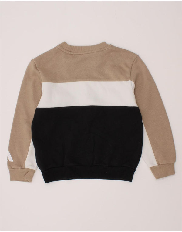 Adidas Chłopięca bluza z grafiką, 3-4 lata, wielokolorowa, z blokami kolorów