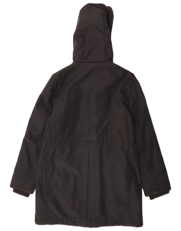Dziewczęca kurtka parka z kapturem Tommy Hilfiger 13-14 lat, czarna, poliester