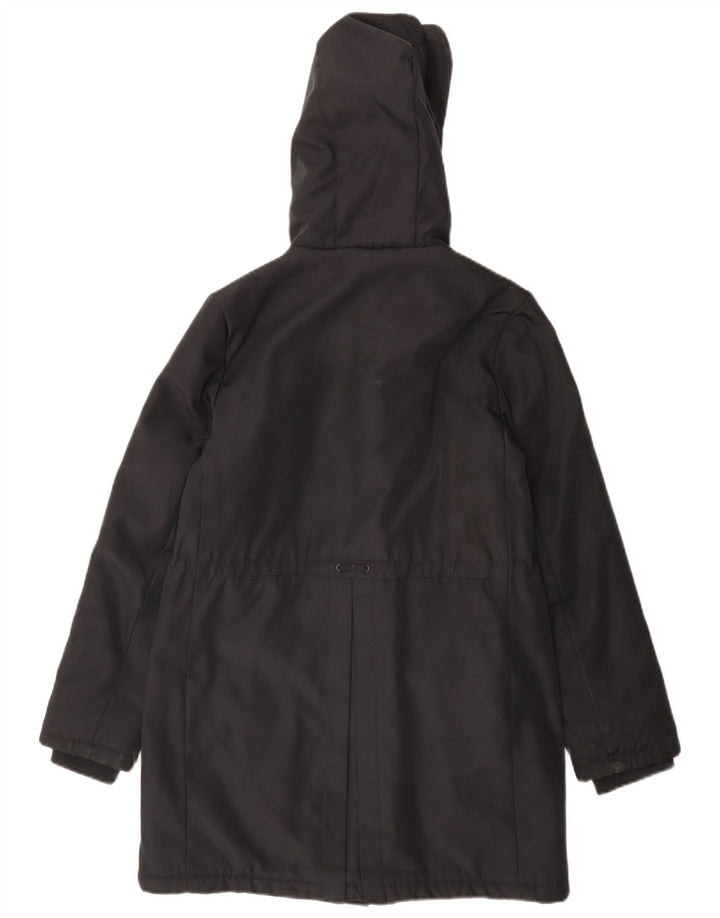 Dziewczęca kurtka parka z kapturem Tommy Hilfiger 13-14 lat, czarna, poliester