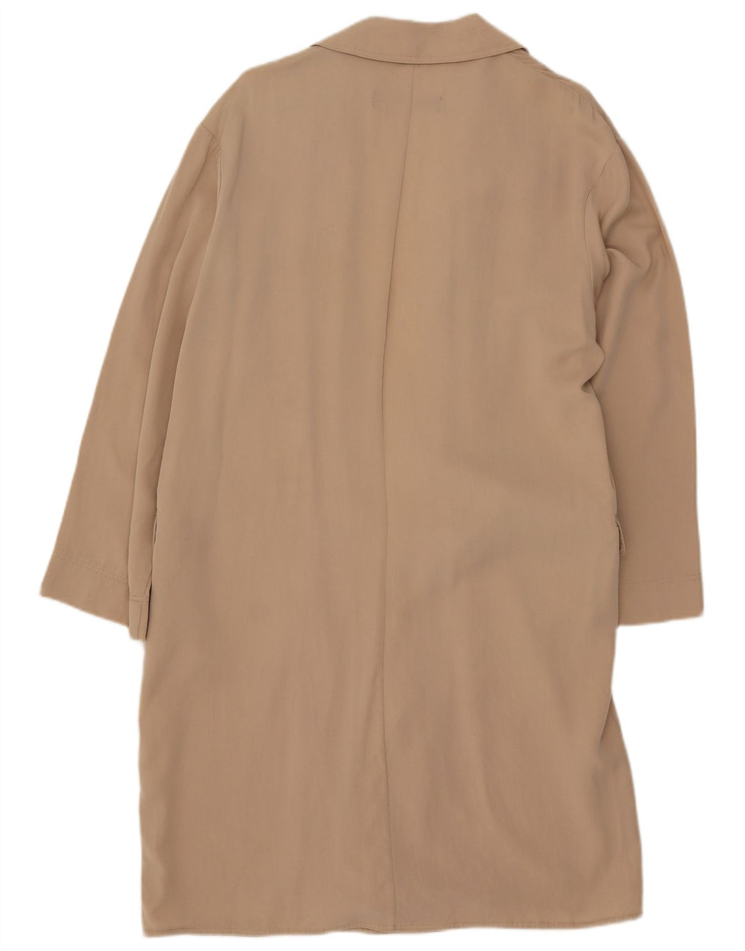 Płaszcz damski Zara UK 16, duży, beżowy, z lyocellu