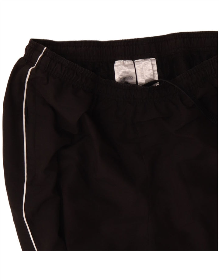 Męskie spodnie dresowe ADIDAS XL, czarne, poliestrowe