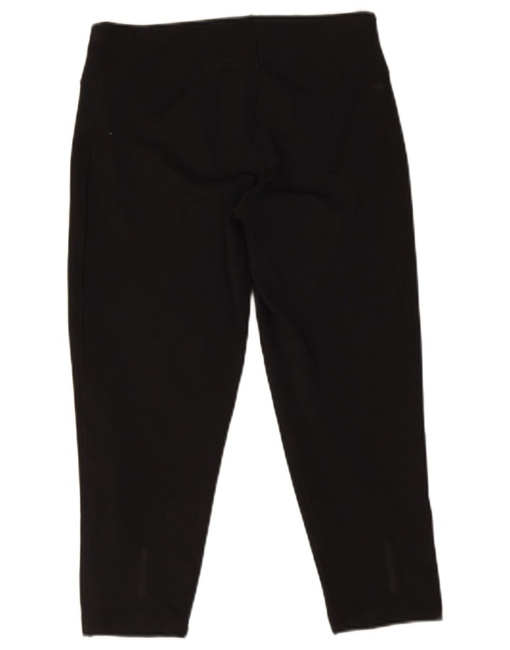 Damskie legginsy Adidas Climalite Capri UK 12/14 Średni czarny poliester