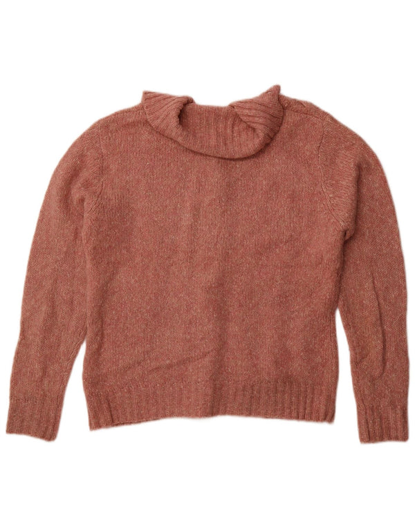 Sweter damski L.L.Bean UK 16, duży, różowy, akrylowy