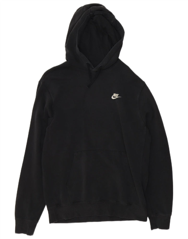 Męski sweter z kapturem Nike, średni, czarny, bawełniany