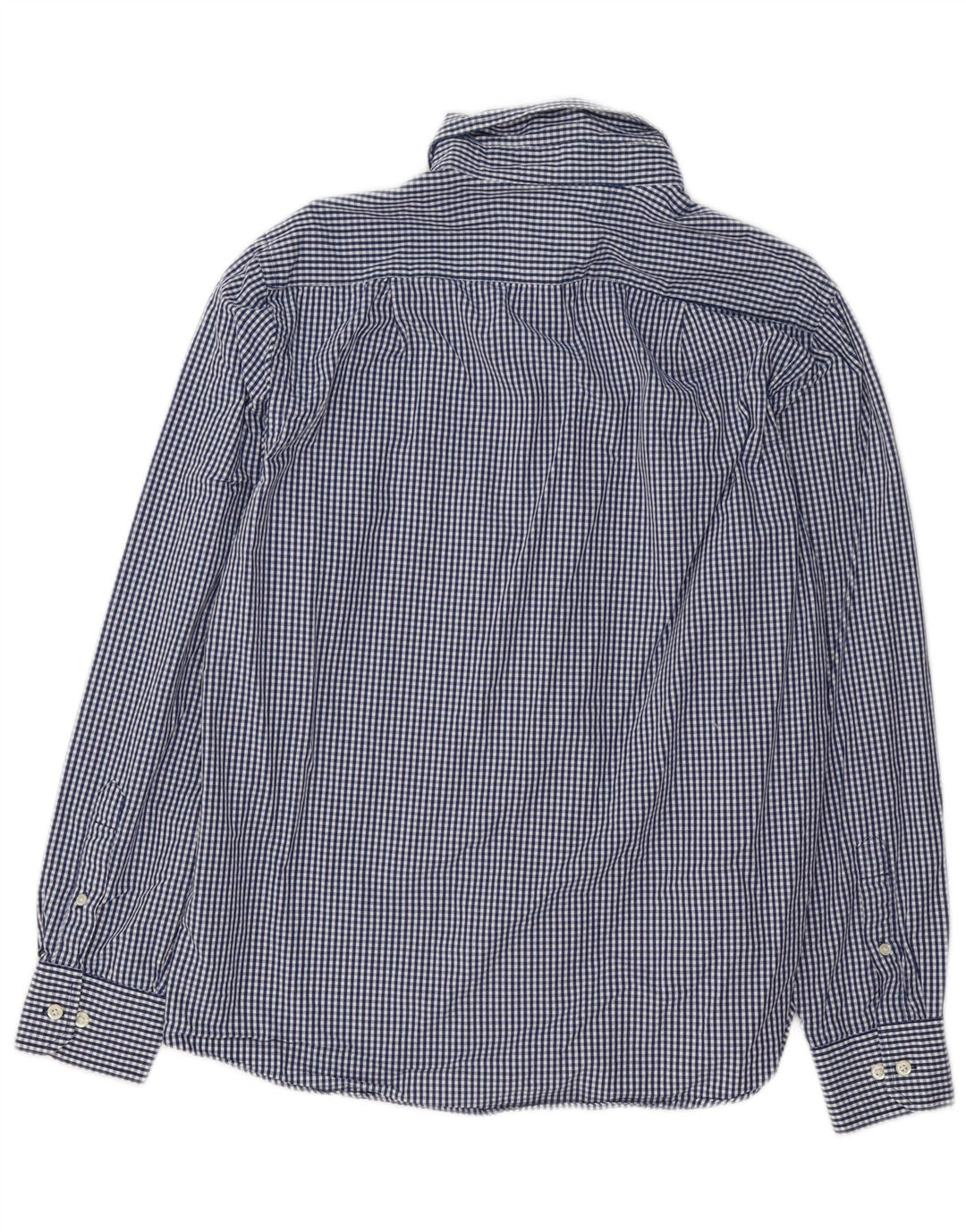 Izod Męska koszula Coupe Ajustee Slim Fit, bawełniana w kratkę, w kolorze średniego błękitu