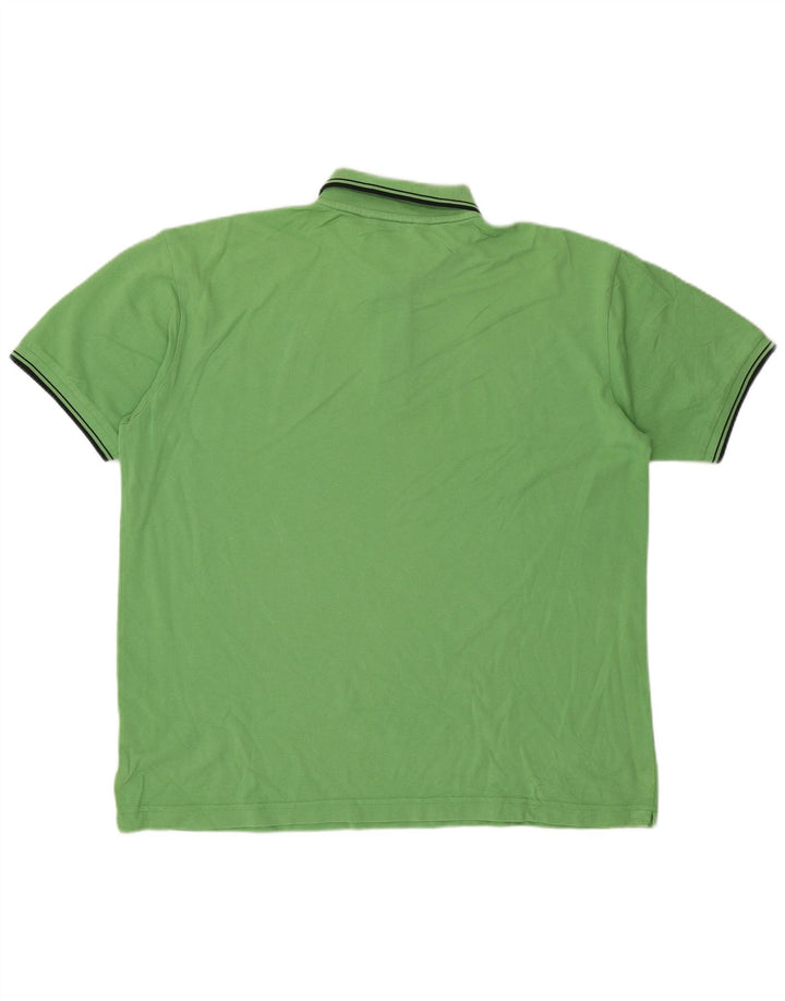 Męska koszulka polo Kappa 2XL, zielona bawełna