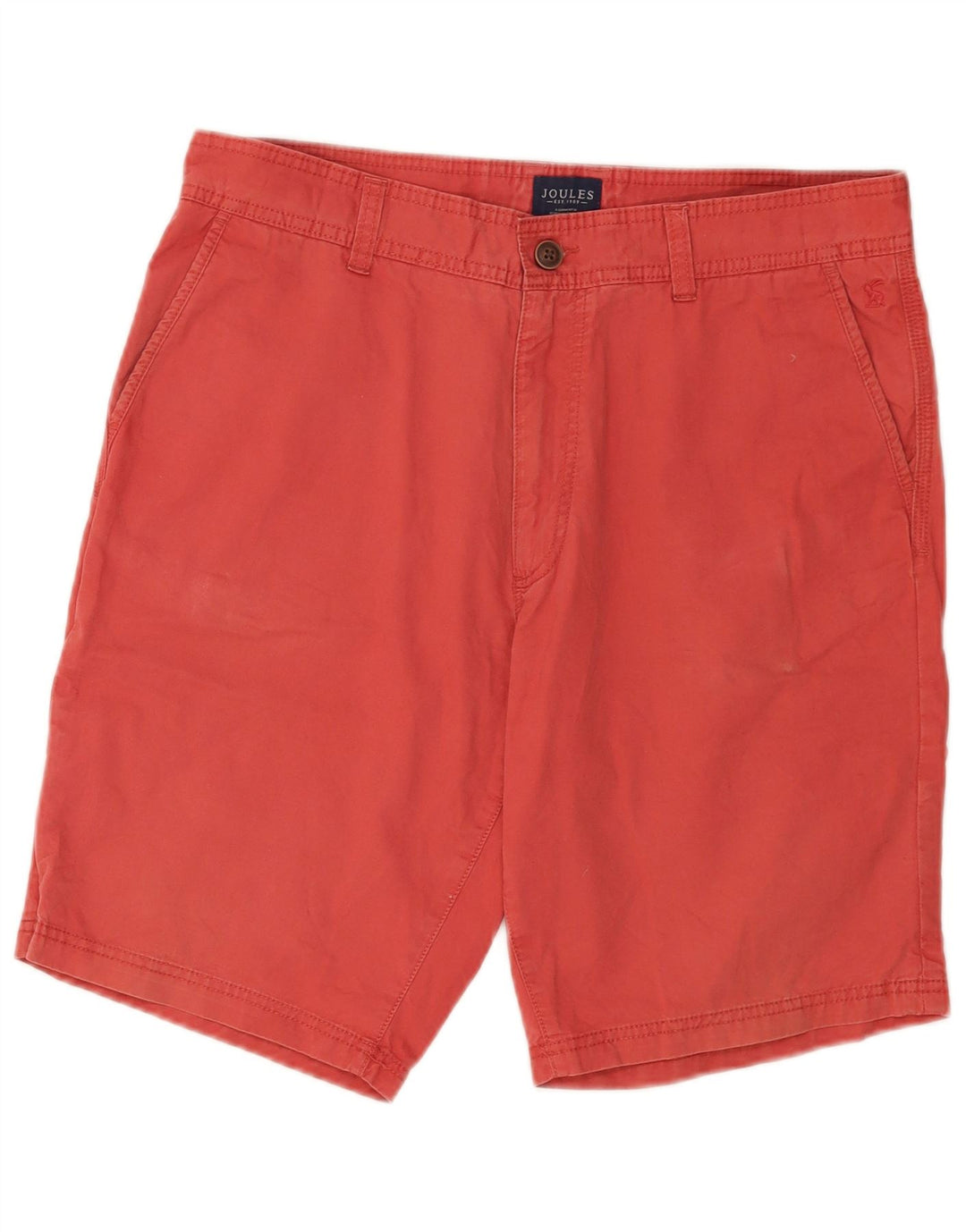 Męskie spodenki Chino Joules W34, duże, czerwone, bawełniane